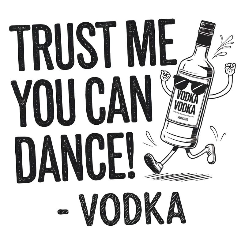 Croyez-moi, vous savez danser. -Vodka