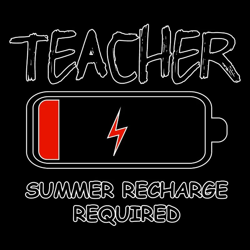 Teacher Battery Empty Summer Charging