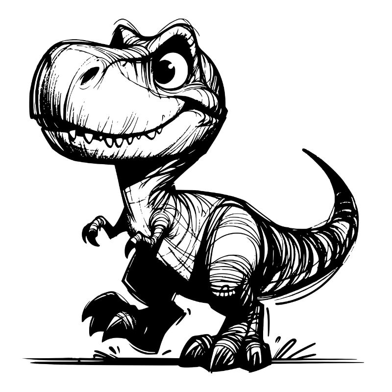 Mignon mignon T-Rex Dino