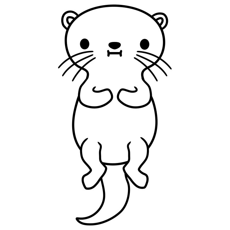 marder nice floating otter