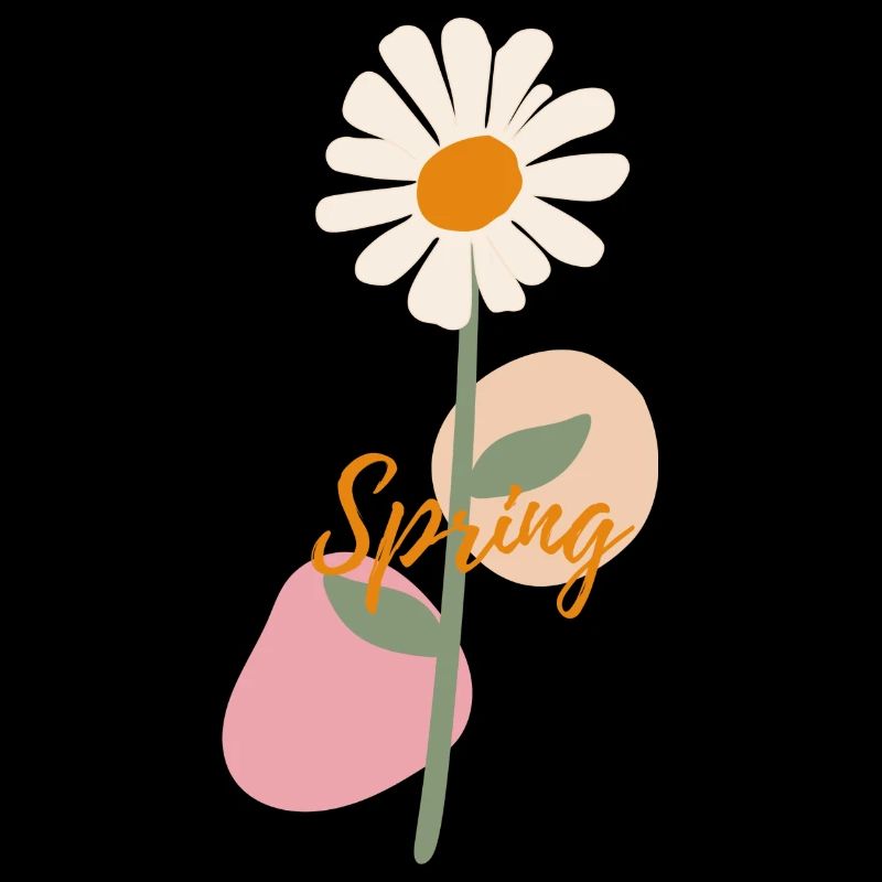 Belle conception de printemps de fleurs