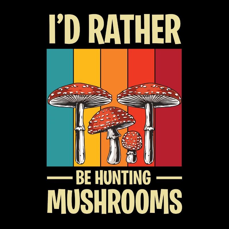 Cueilleurs de champignons et amis champignons