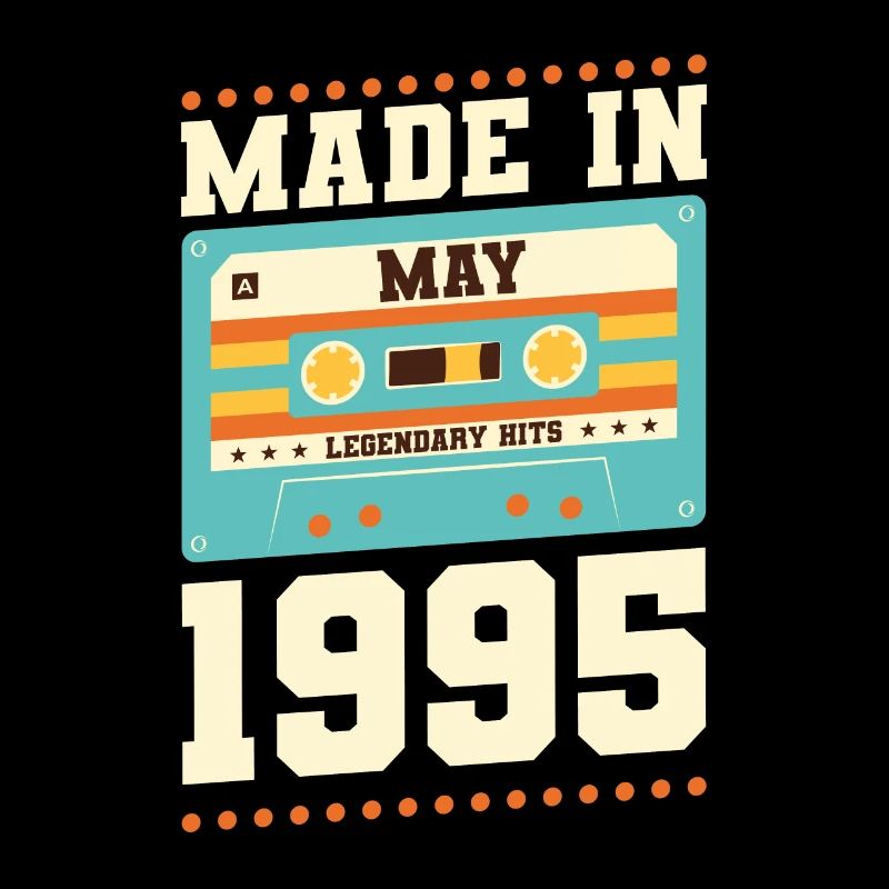 28th birthday May Born in 1995 Gift idea