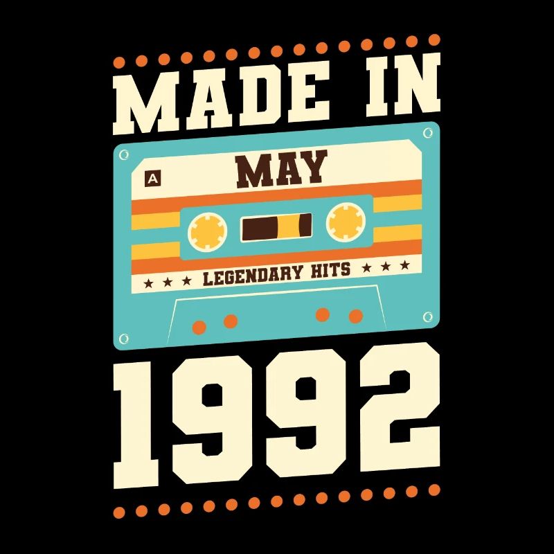 31e anniversaire Mai Né 1992 Idée cadeau
