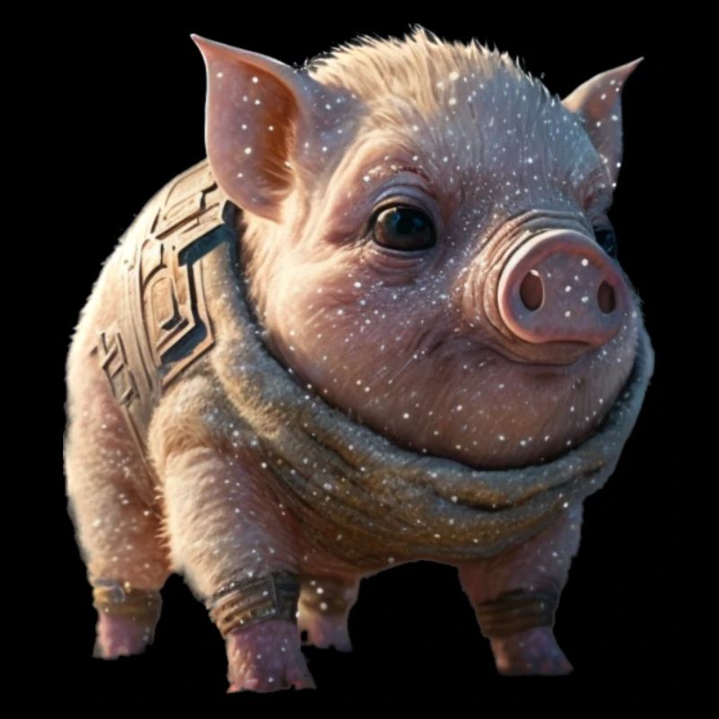 Cochon de l’espace doux