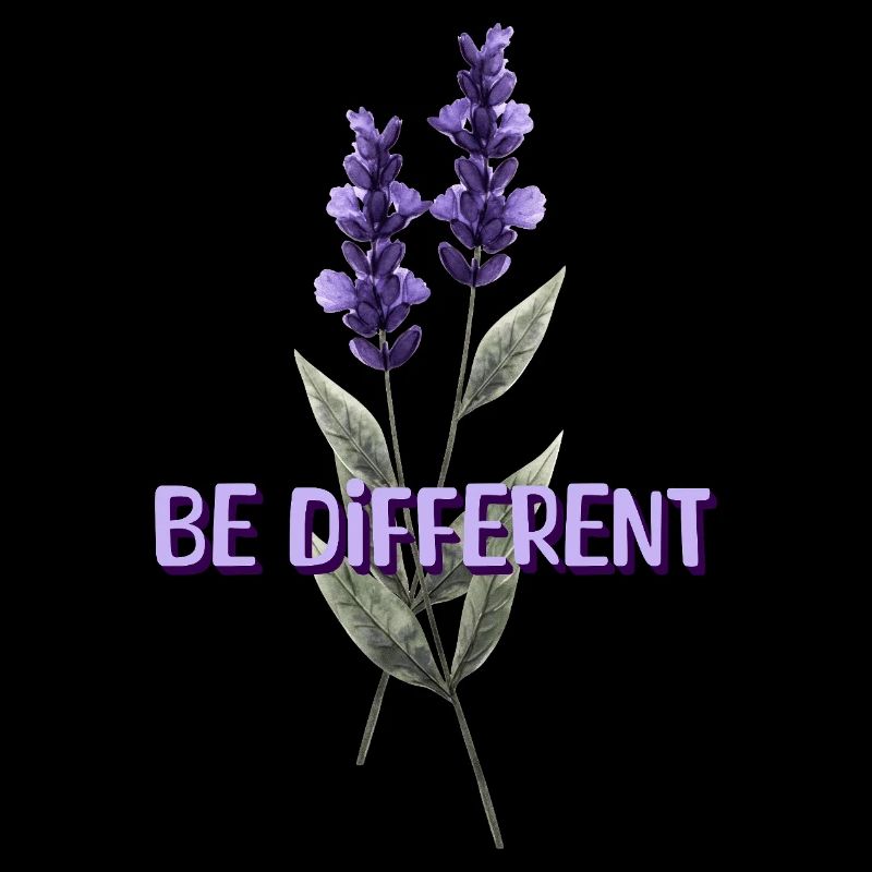 BE DIFFERENT - Affirmations d’amour de fleur de lavande