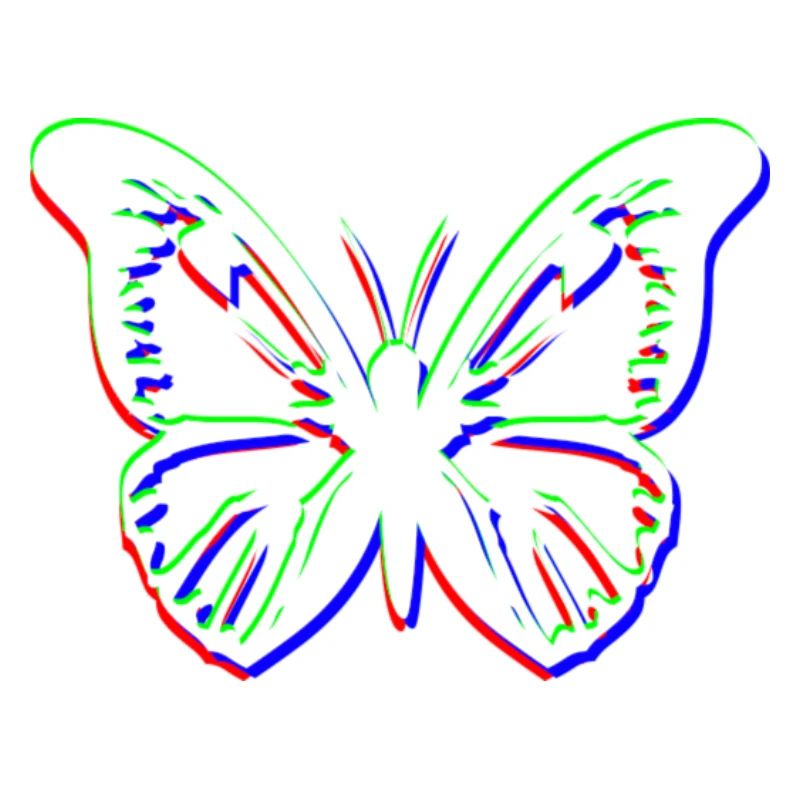 Papillon RVB
