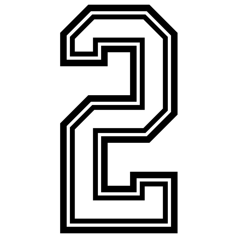 2 Number symbol