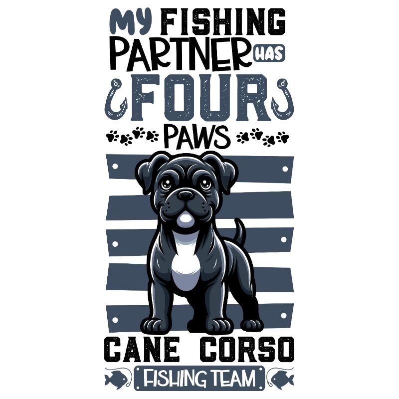 Pêche et Cane Corso