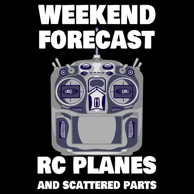 RC Pilot Weekend Forecast Funny RC Plane Airplane
