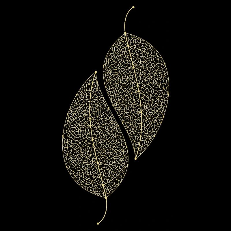 Feuilles décoratives