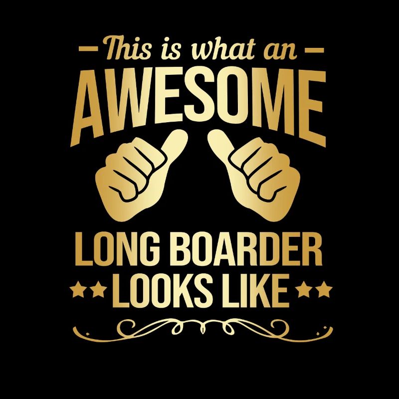 Longboard Longboarder Longboarding