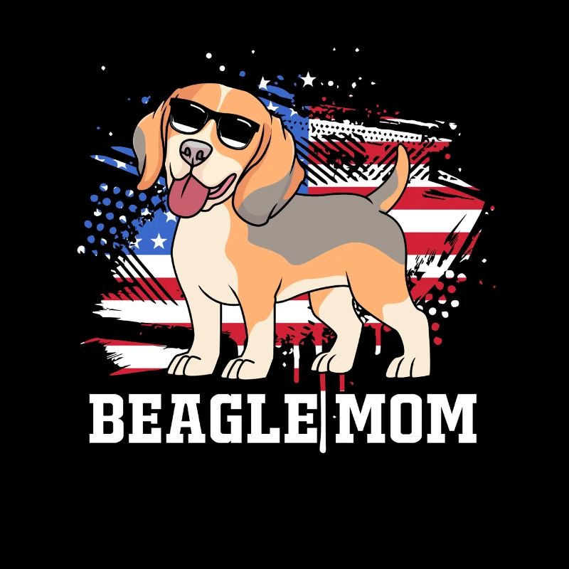 Beagle Mama Mutter Hundemama