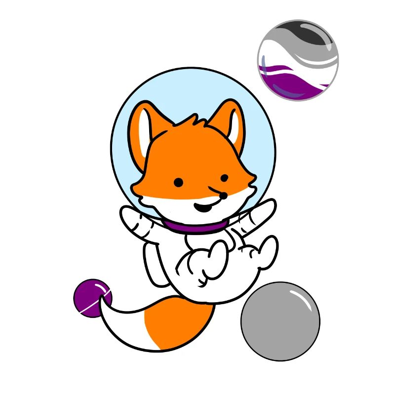 Fuchs Astronaut Ace Pride