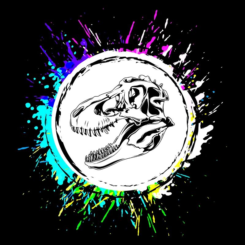 Dinosaur Skeleton T Rex Head