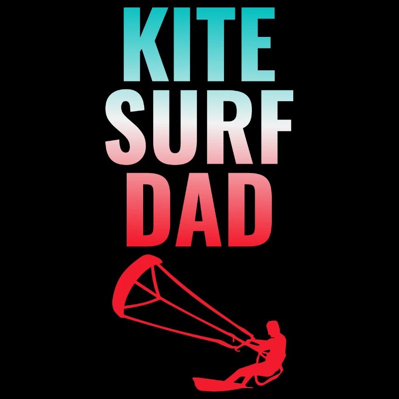 Kitesurf Kiteboard Kiteboarder Kitesurf Papa