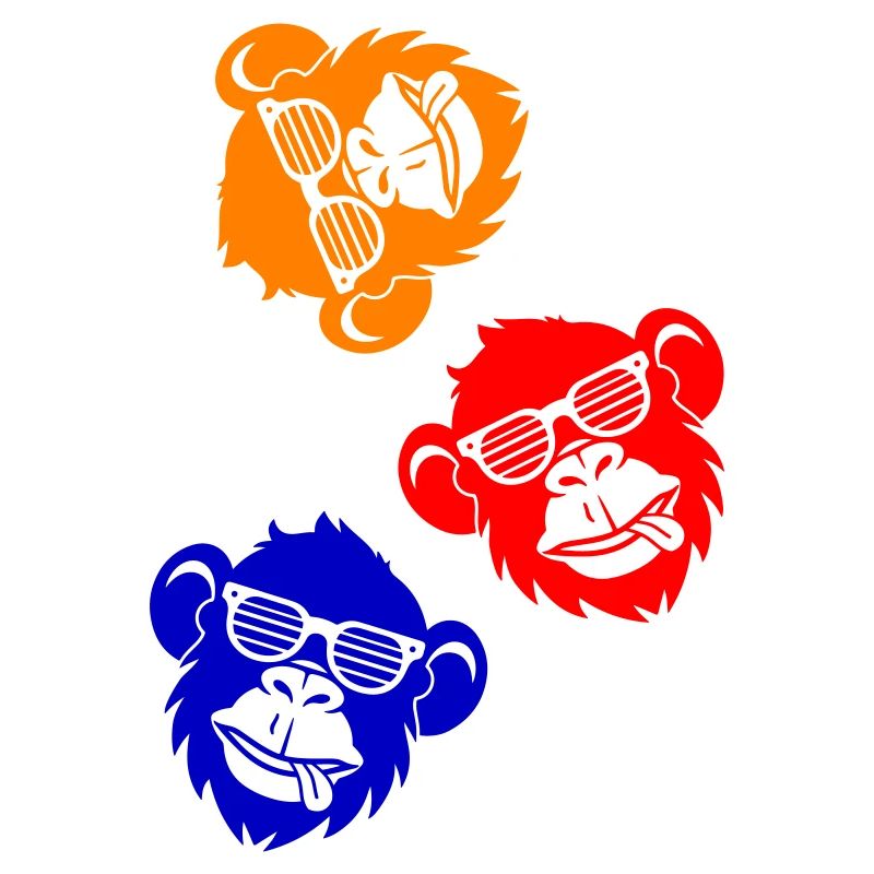 Monkey Cool Head