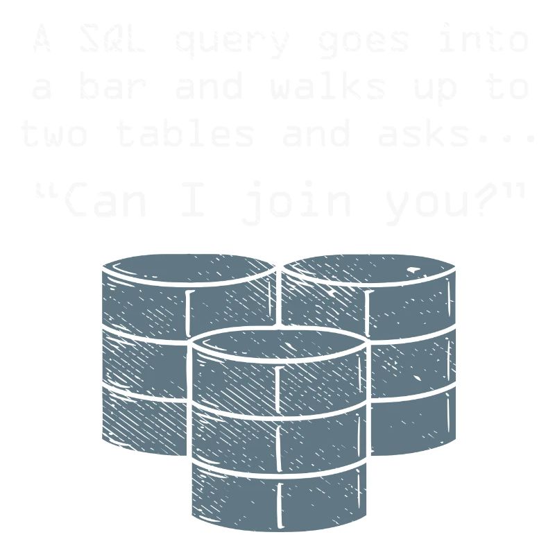 An SQL Query Goes Into A Bar