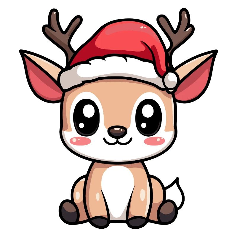 Cerf Noël Mignon