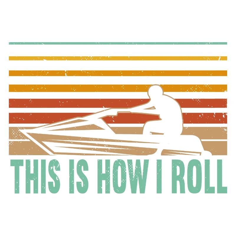 How I Roll jet skiing