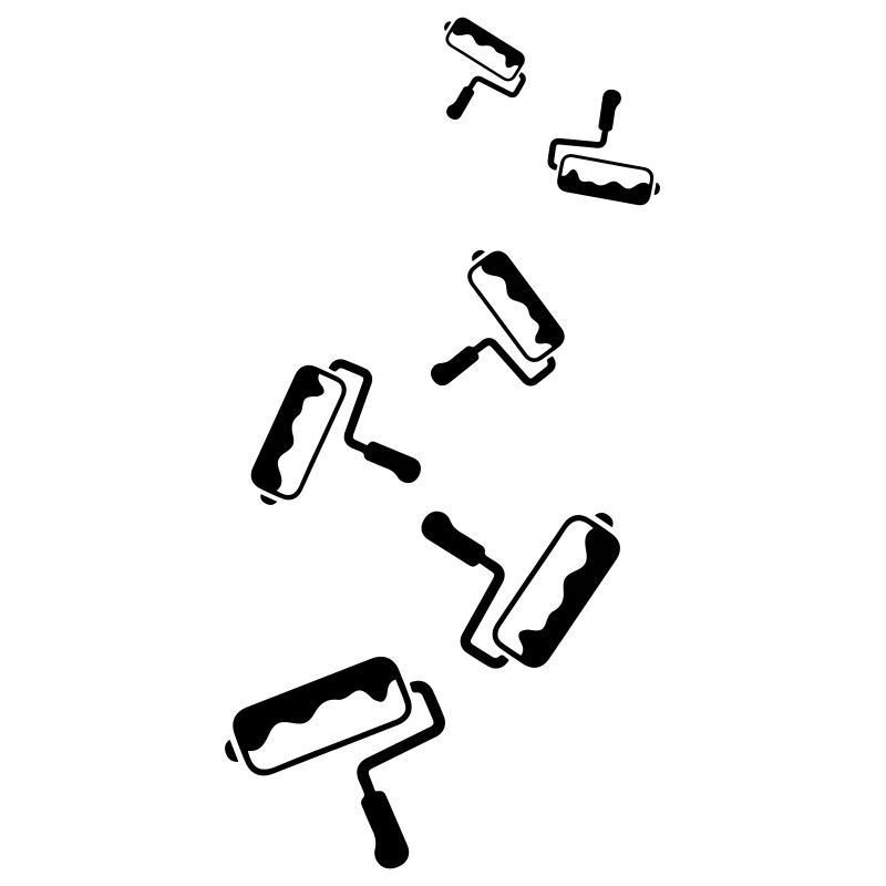 Painter Silhouette icon