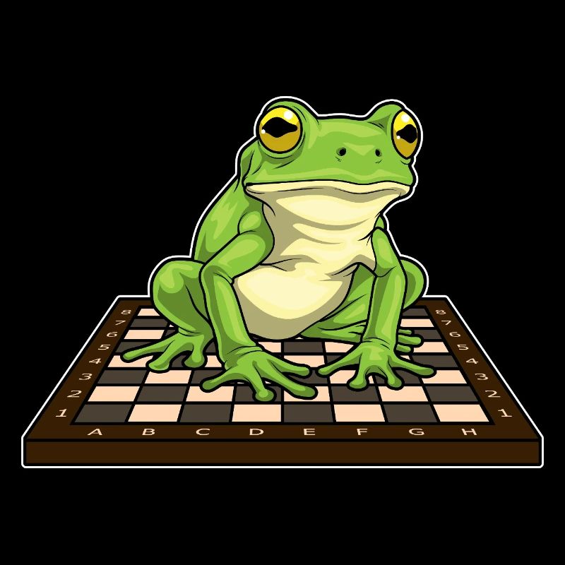 Grenouille Échiquier Échecs