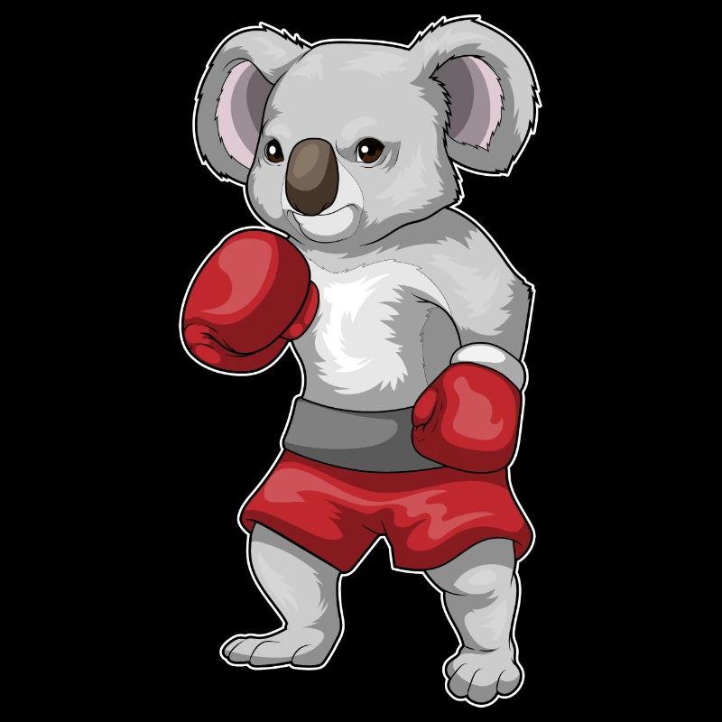 Koala Boxer Boxing Gloves Boxing
