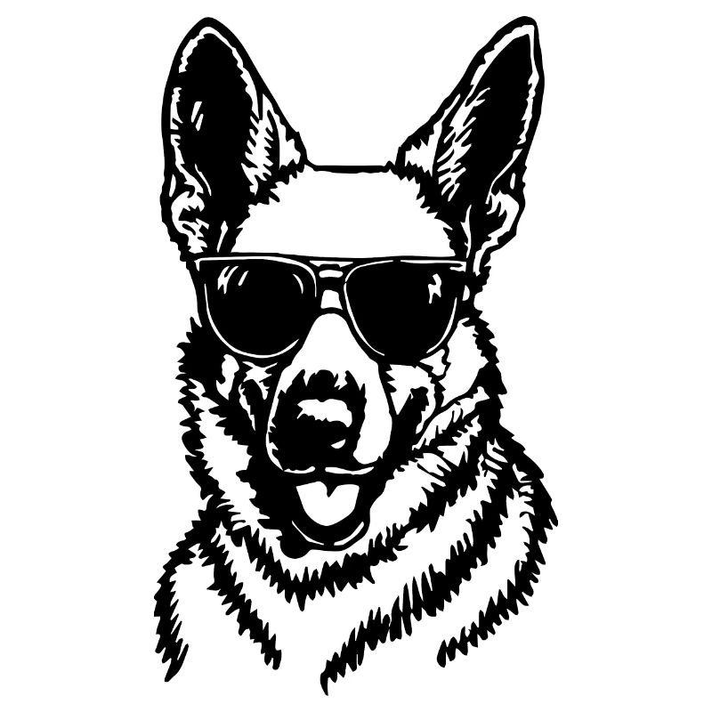 German Shepherd Dog Dog Head
