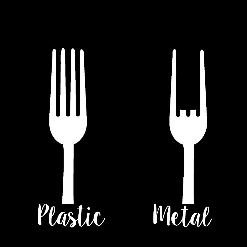 Plastic Metal Heavy Metal Fork Fork Forks