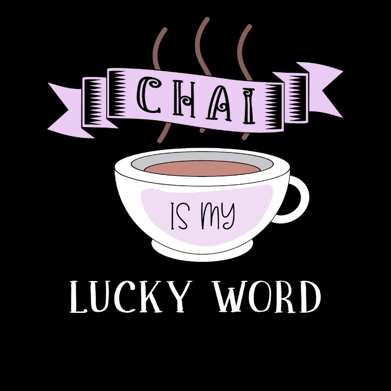 Chai Latte Tee trinken Teetrinker