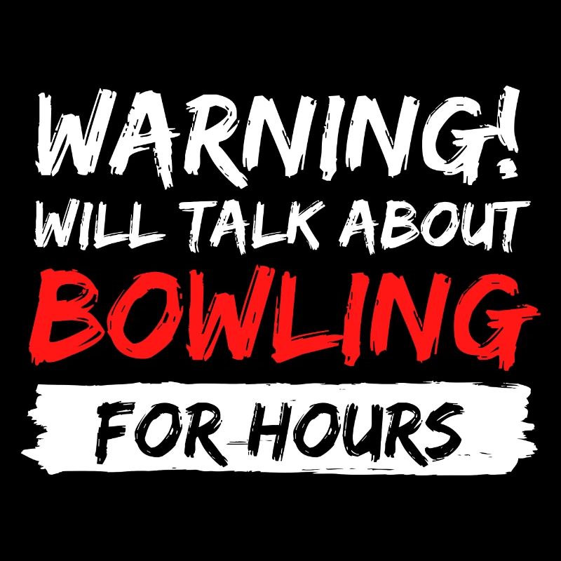 bowling strike pin geschenk idee spruch