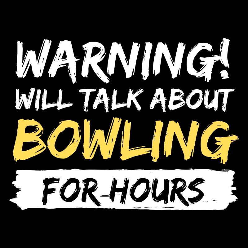 bowling strike pin geschenk idee spruch