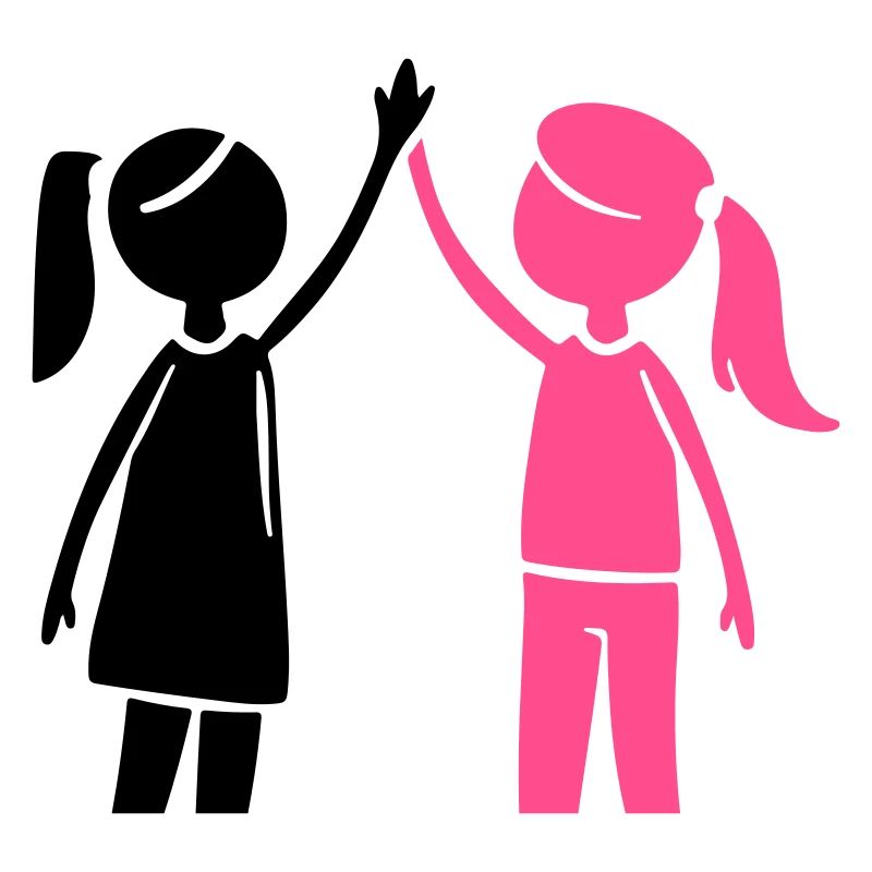 Migliore amica della ragazza dell'amicizia