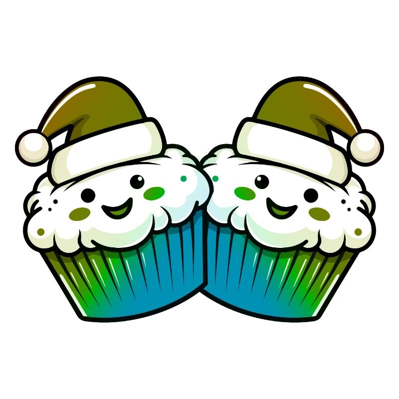 Cuisson du gâteau Muffin Noël
