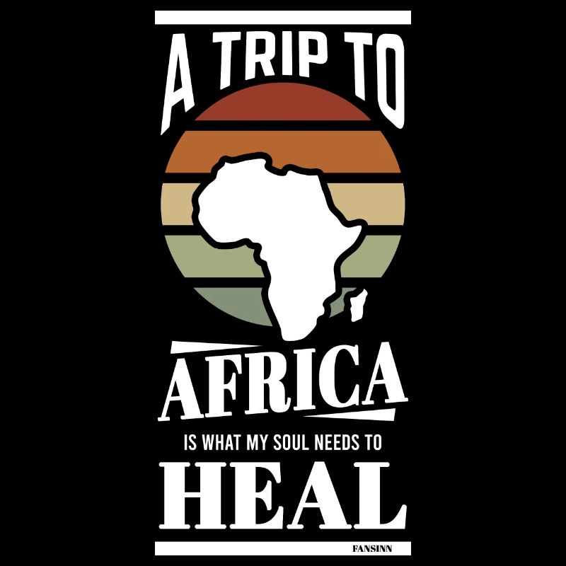 Afrika Sunset Urlaubsgeschenk