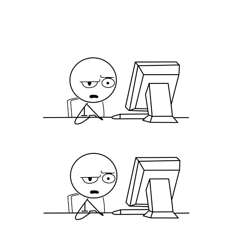 Programmeur Computer Scientist Funny Cartoon T-Shir