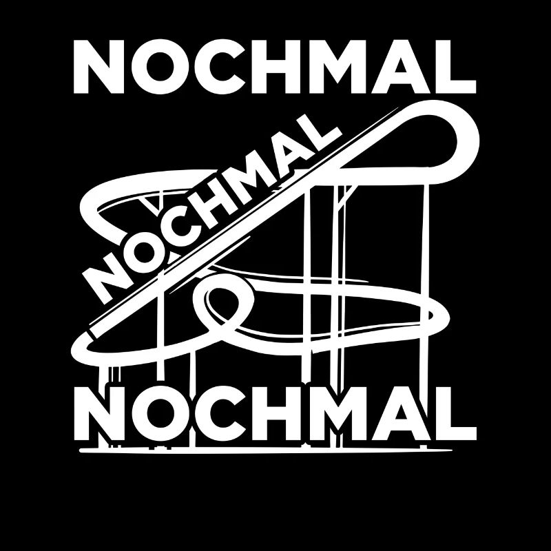 Nochmal Freizeitpark Rollercoaster Achterbahn