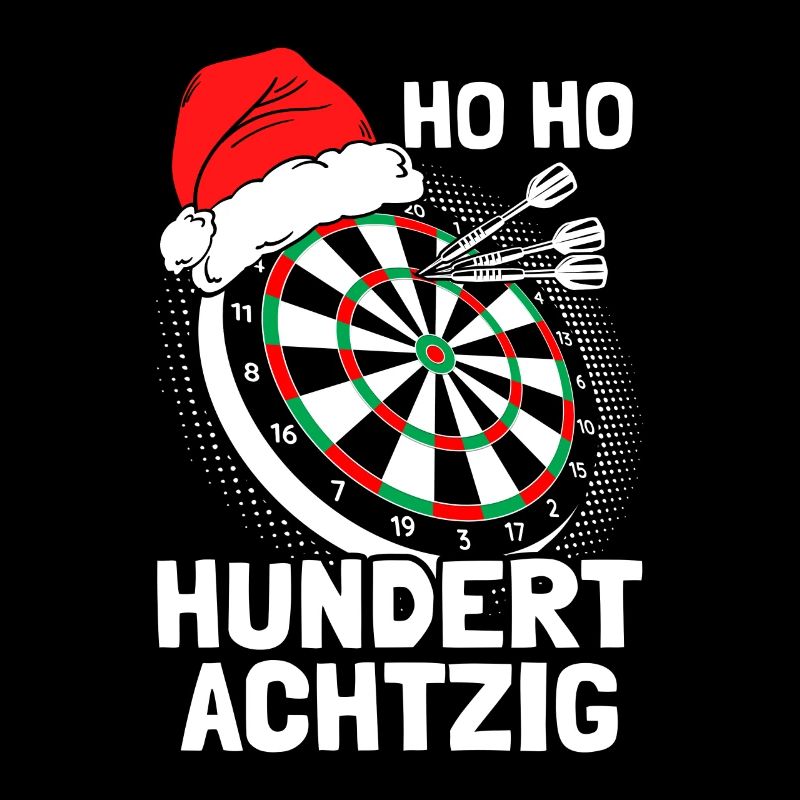 Fléchettes de Noël ho ho fléchettes joueur de fléchettes