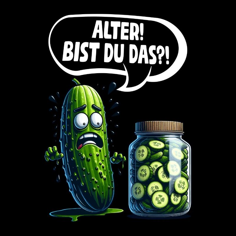 Âge! C’est toi?! Cornichon de concombre Amateurs de concombre