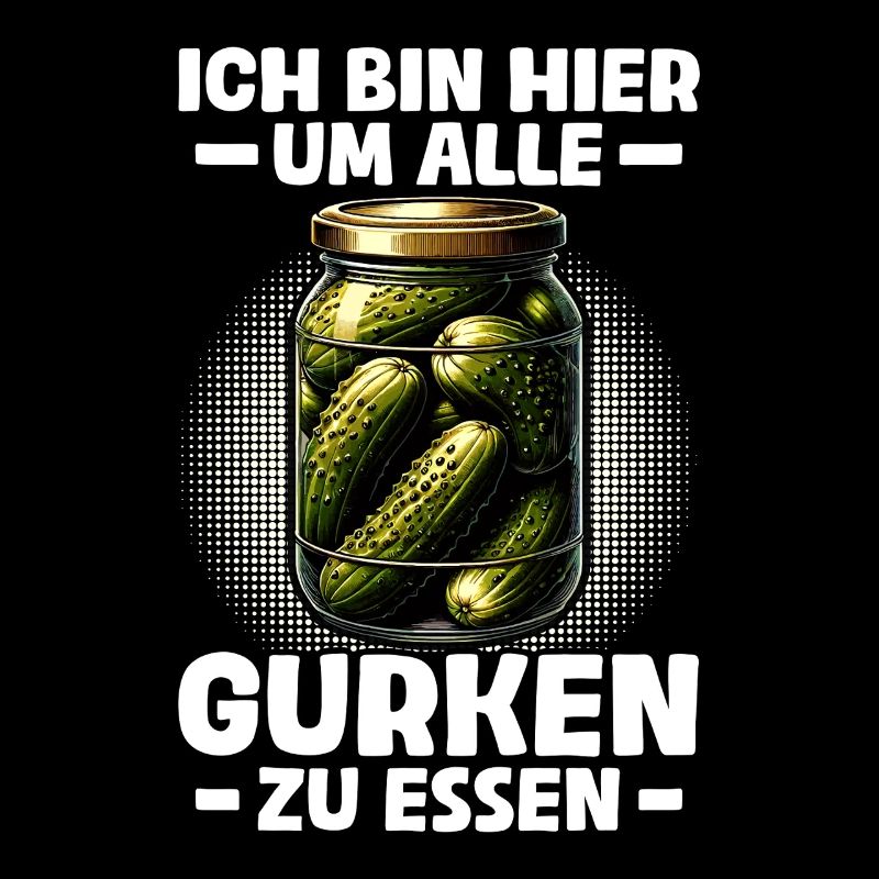 I'm Here: Funny Cucumber Pickle Cucumber Lover