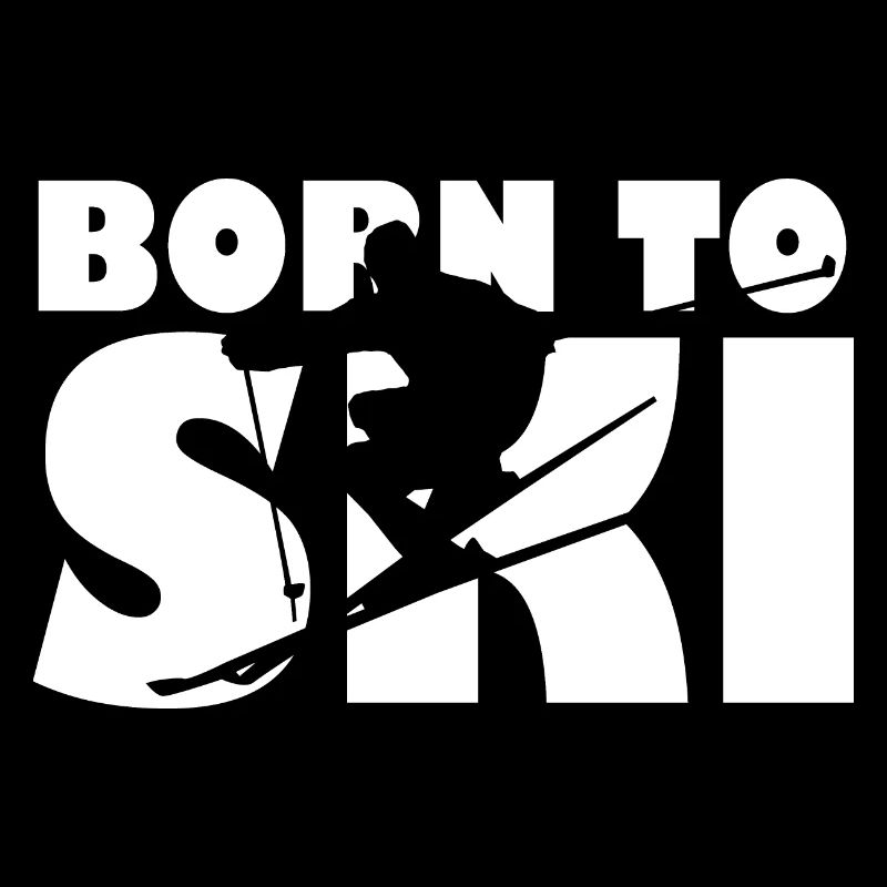 Né pour skier
