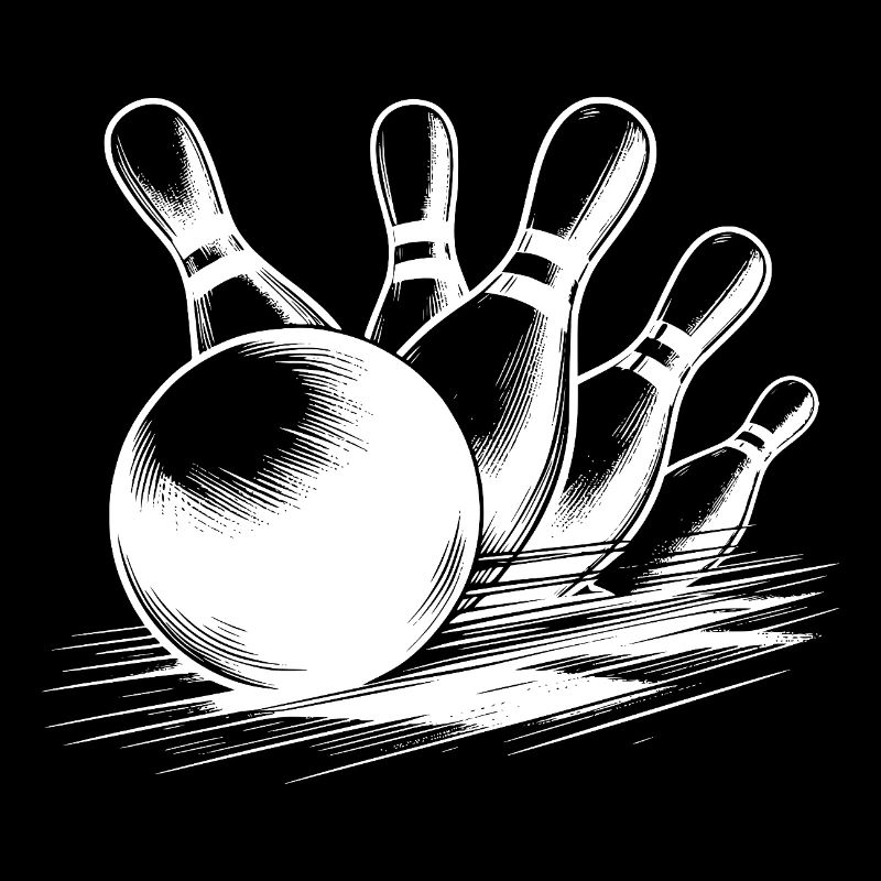 Pins in Sight Bowling Duel Precision Bowling Throw