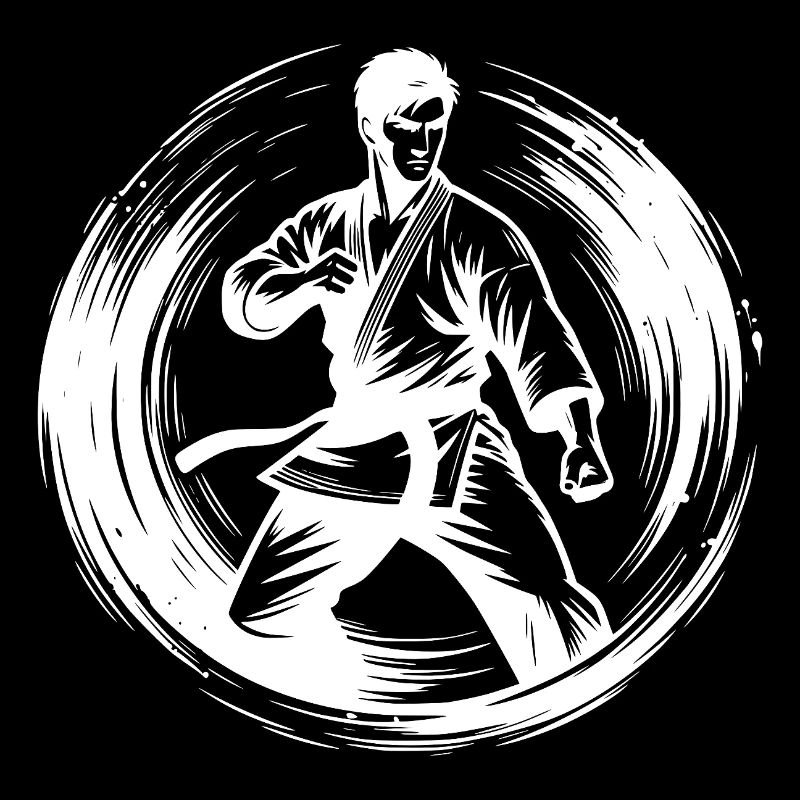 Masterful Karate Power and Control Technique