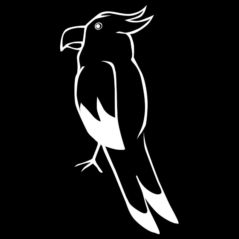 Dessin d'esquisse mignon, perroquet, oiseau,