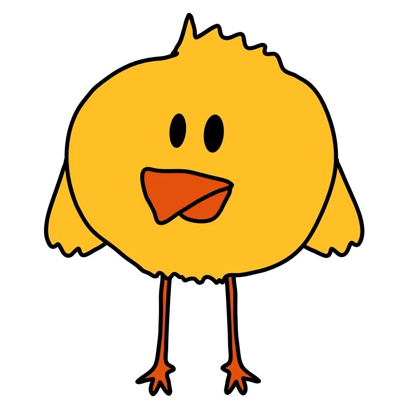 Cute Chick Bird