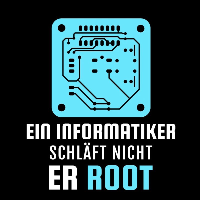 Informatiker Root Spruch