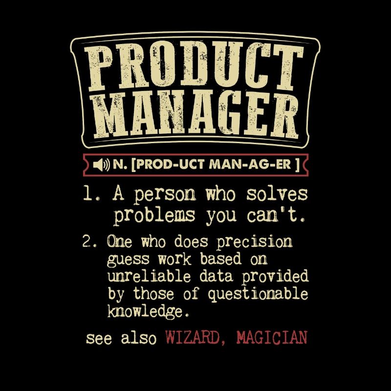 Project Manager Gift Funny Dictionary Definition