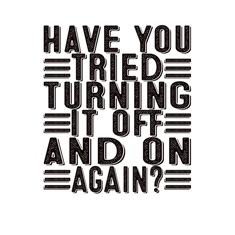 Programmeur Support Tech Admin disant drôle