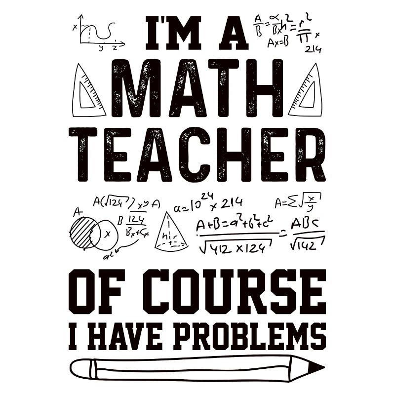 Professeur de maths Formule mathématique Géométrie Professeur