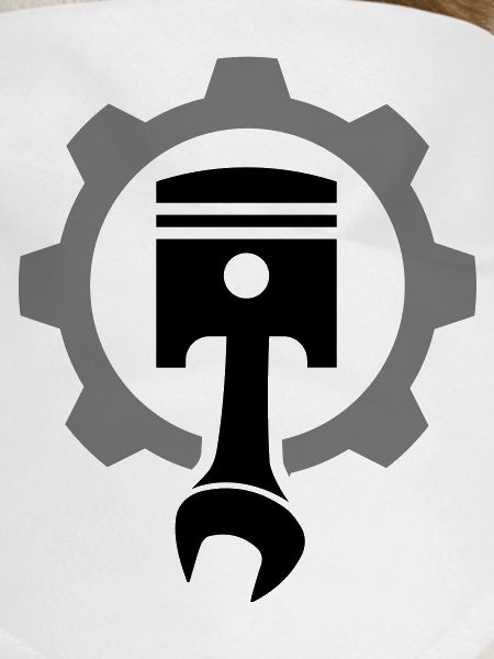 Engine, piston, gear